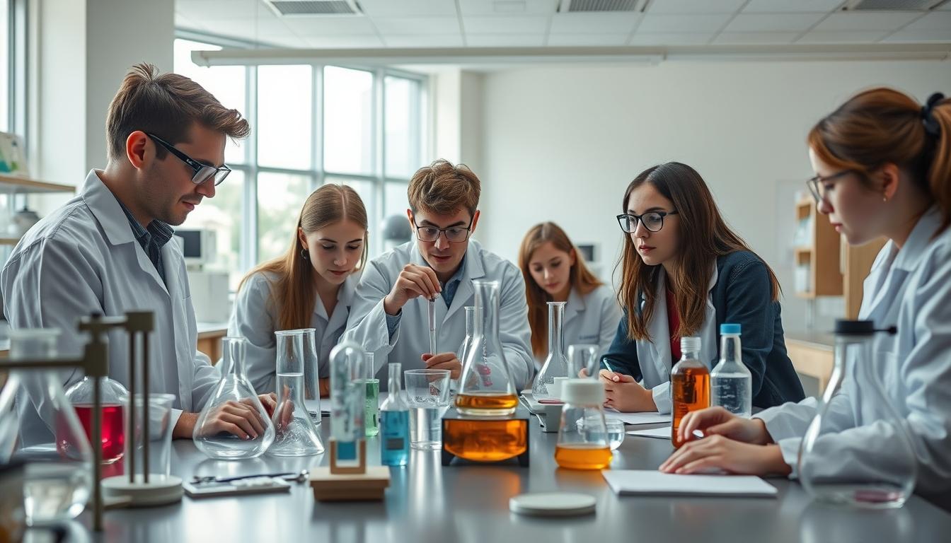 Structured study materials and learning resources on a desk